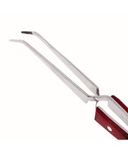 Insulated Curved Self-Closing Tweezer